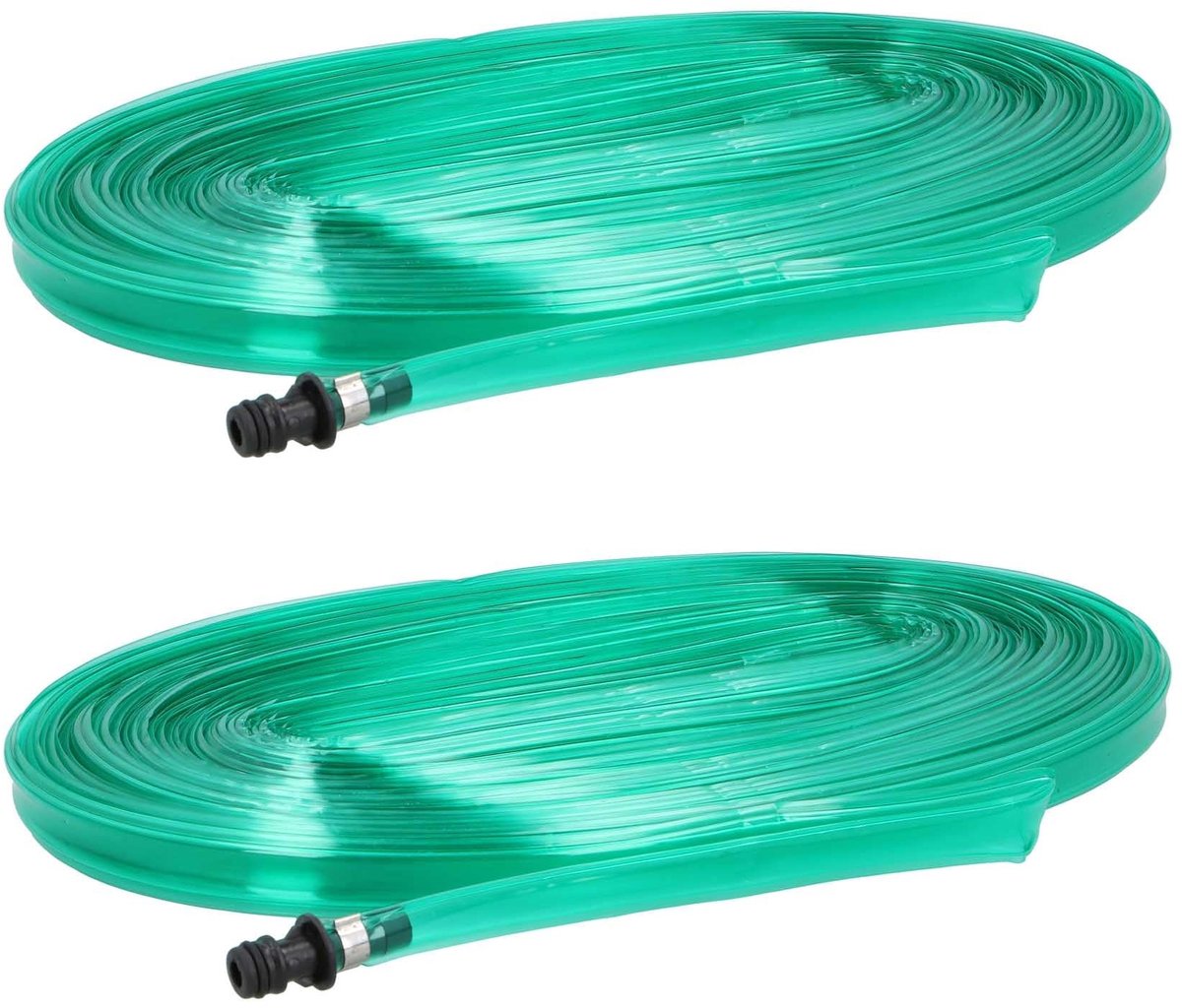 Set van 2 Sprinklerslangen - 30 m - Groen