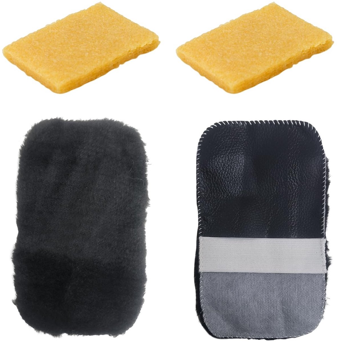 Rubber Reinigingsblokjes - Set van 2