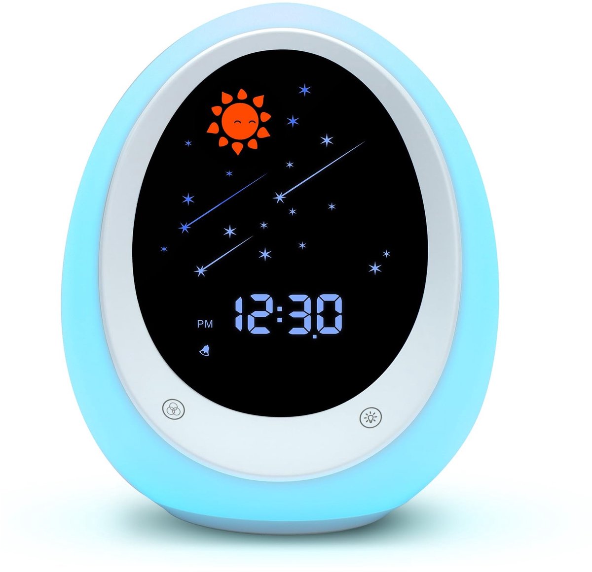 Kinderwekker met Zon en Maan - Geluidsmachine