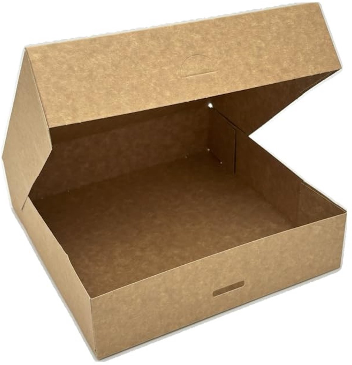 Set van 5 Taartdozen - Kraftkarton - 32 x 32 x 5 cm