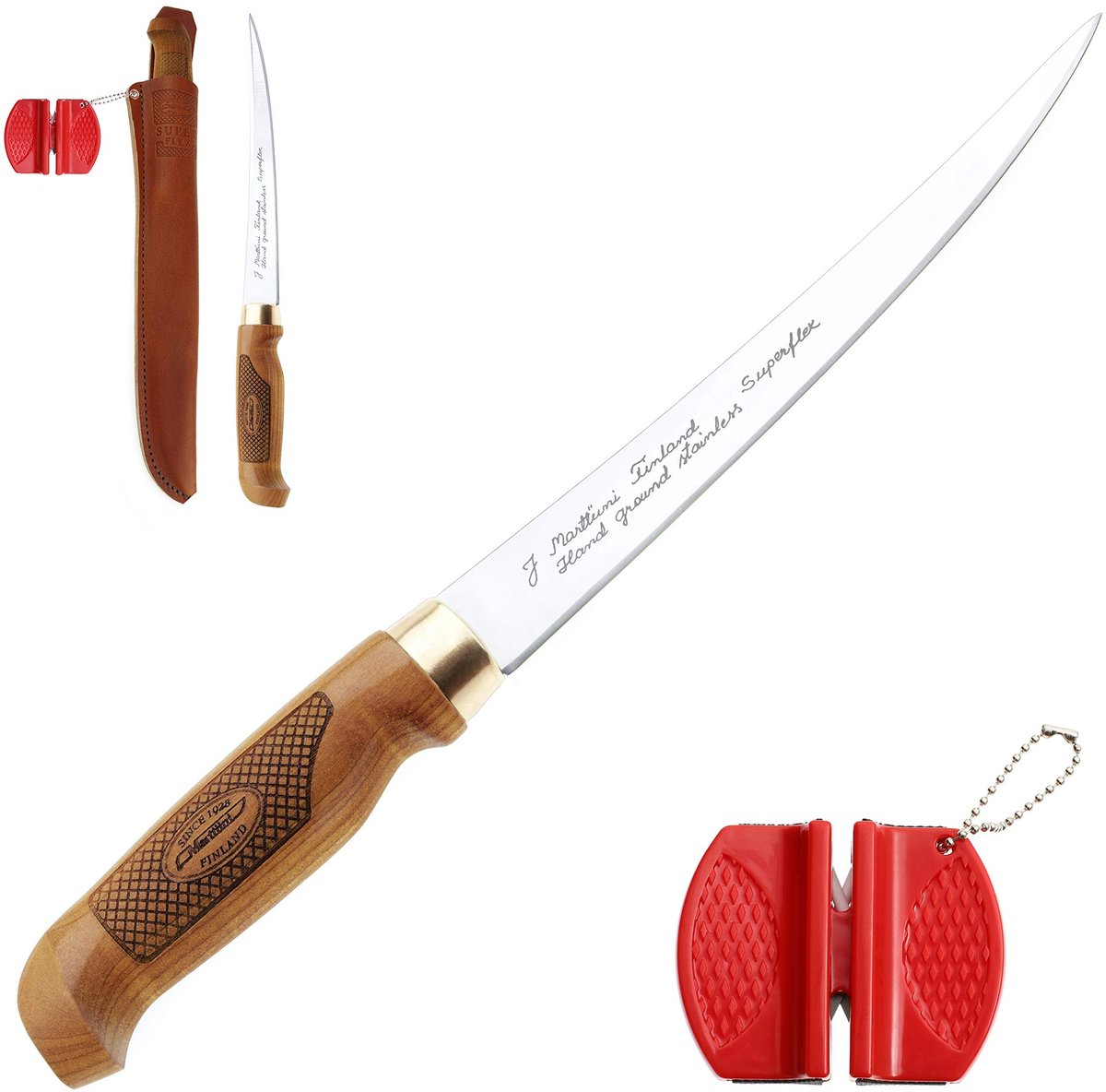 Filletmes met Scherpe Flexibele Blad - 30,5 cm