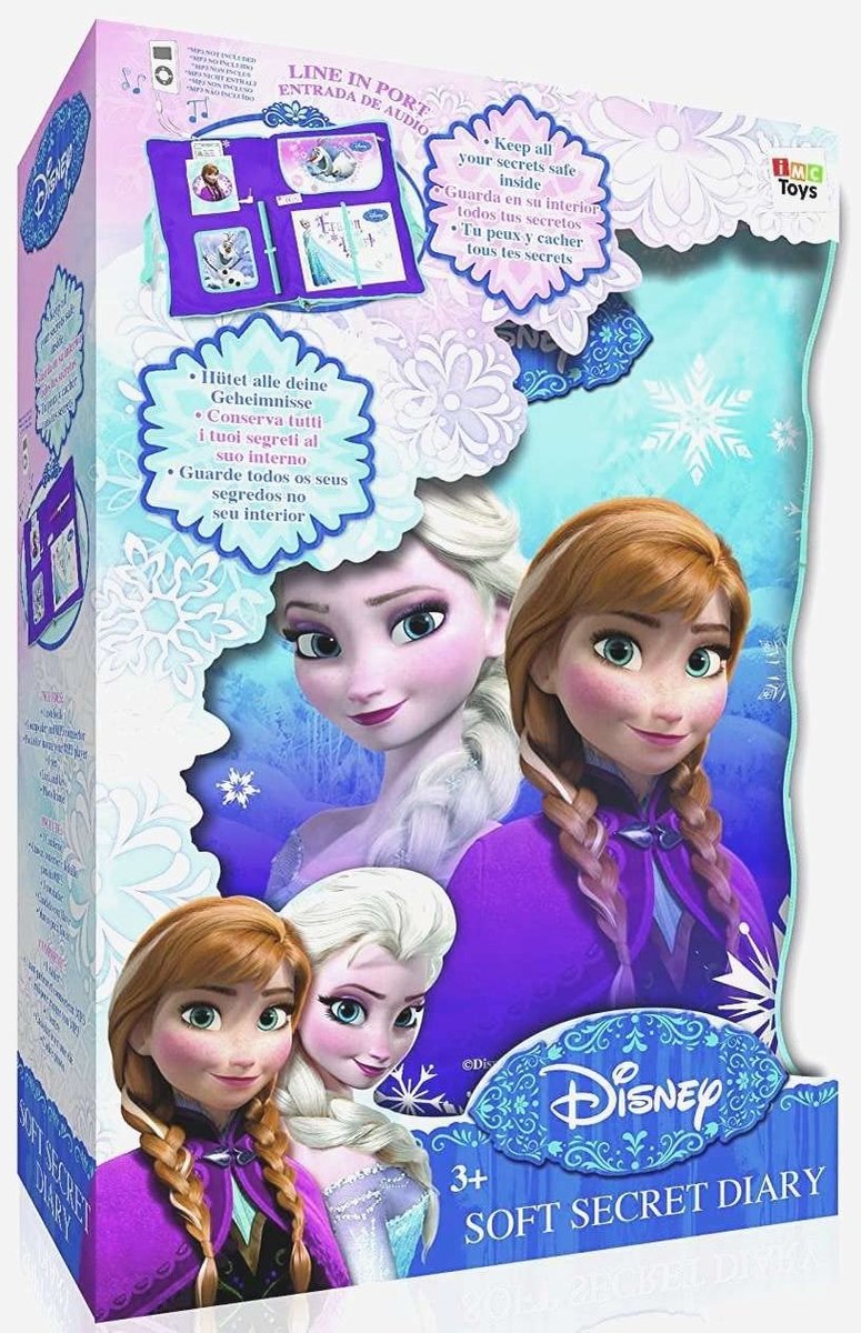 Soft Seet Diario Frozen - Disney notitieboek met zachte kaft