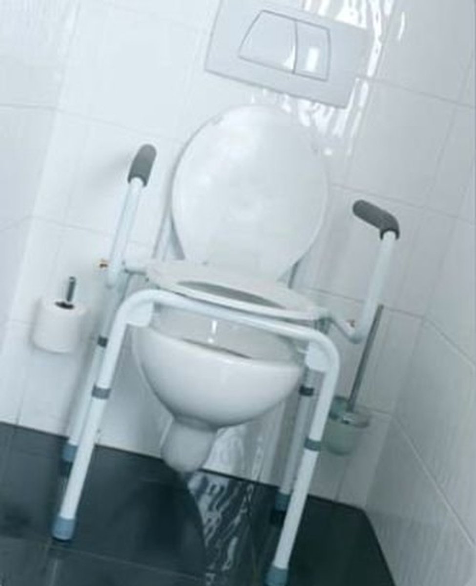Multifunctionele Toiletstoel - Wit