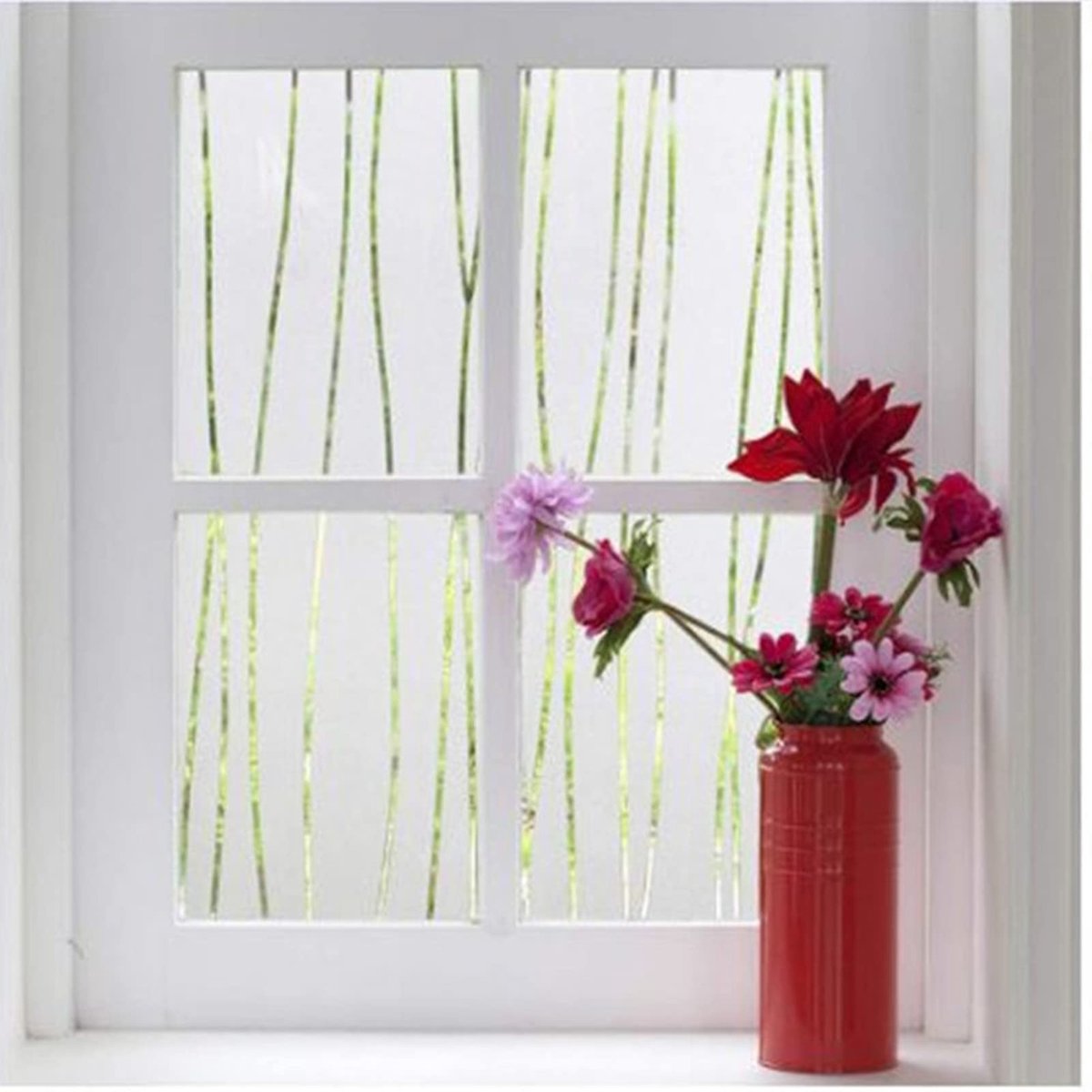 Matte Privacy Bescherming Glas Raamfolie - Opaque Decoratief 45 x 200 cm