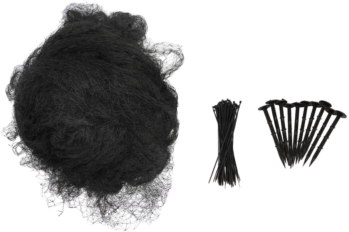 Vogelbeschermingsnet - 15 x 15 m - 2,5 cm maaswijdte - Nylon