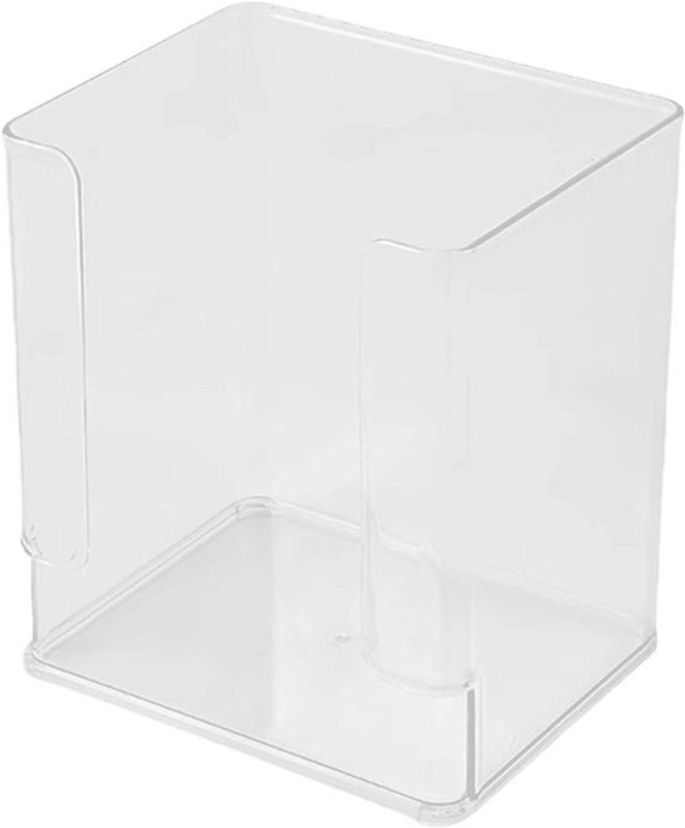 Make-up Organizer - Cosmetica Opberger - Bureau Organiseren - Verdeelde Compartimenten - 20.5x17.7x14.7cm - Helder