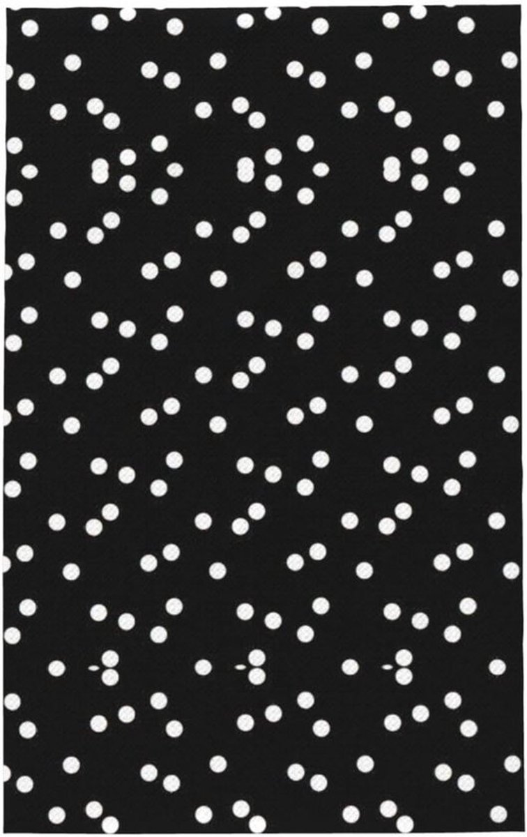 Keukendoeken - Vaatdoeken Theedoeken - Keuken Schoonmaken - Zeer Absorberend Sneldrogend - 66 x 41 cm - Zwart Wit