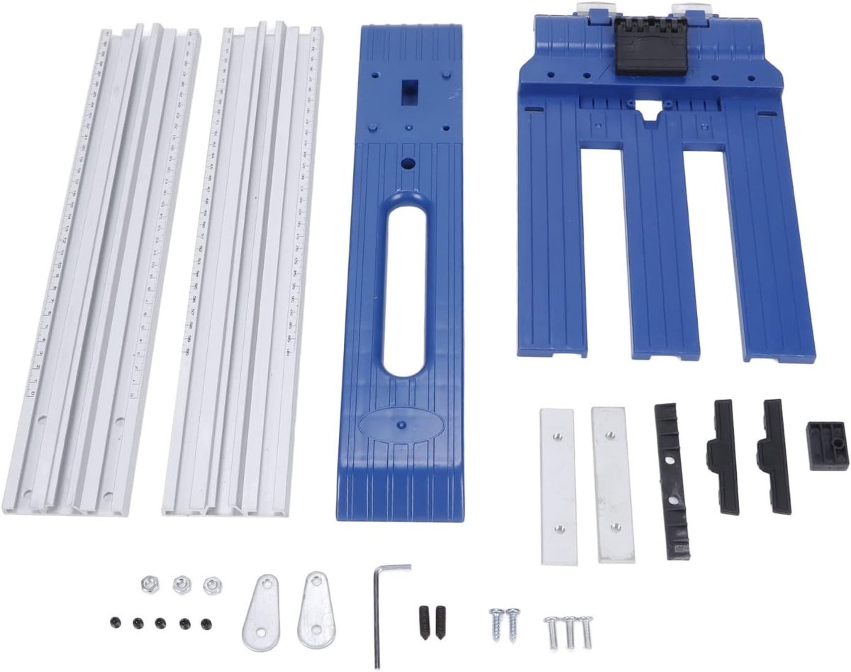 Multifunctionele Cirkelzaaggeleider van Aluminium Legering voor Houtbewerking met 0-65cm Snijbereik en Precisie Rail