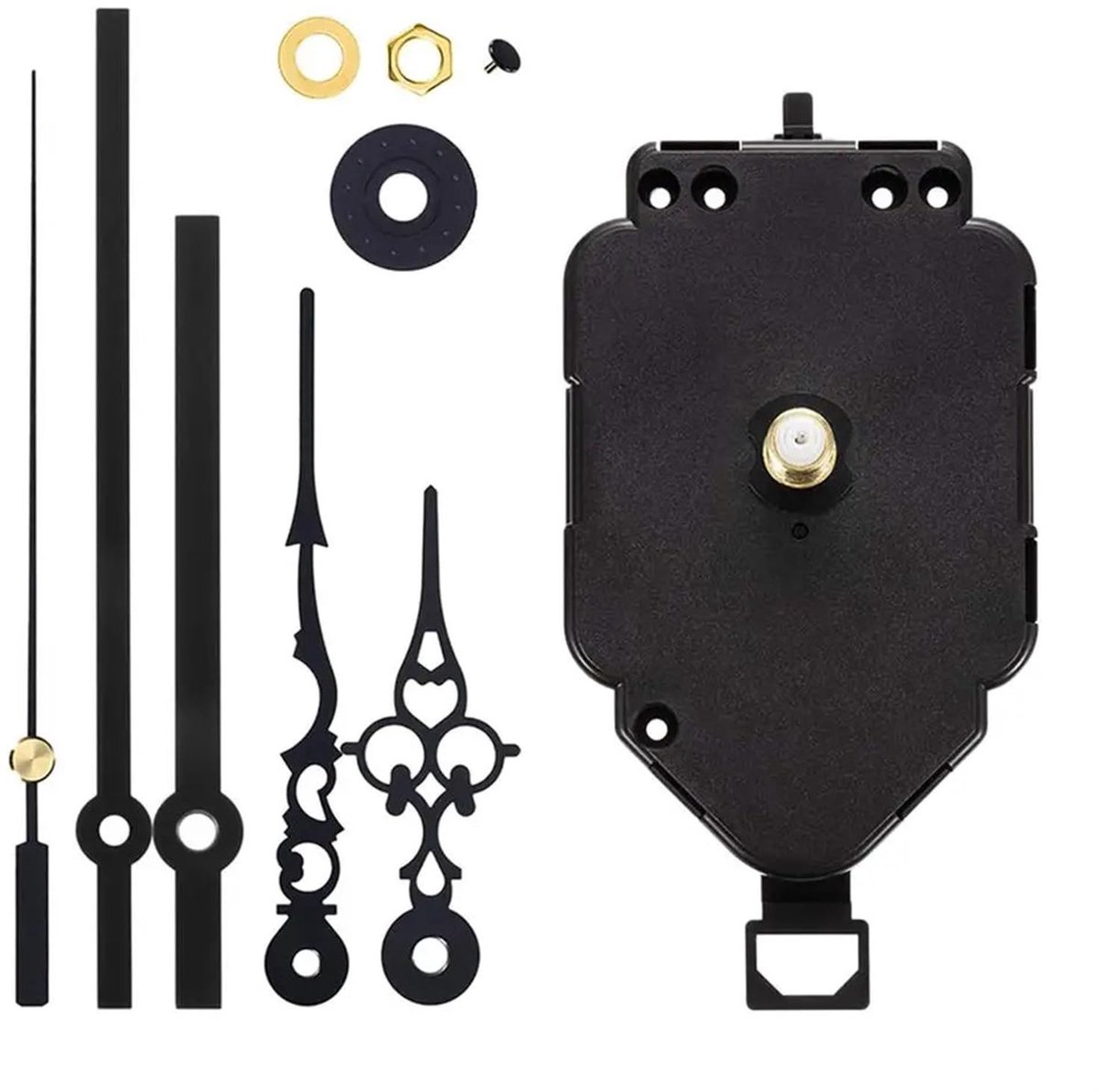 DIY Wandklok Mechanisme - Bewegingskit met Lange Wijzers