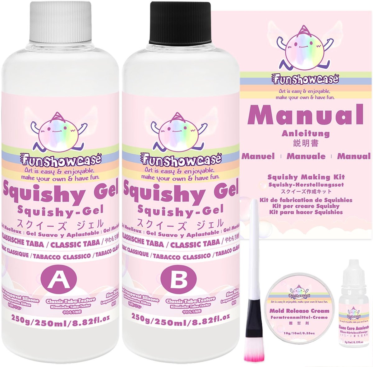 Squishy Maker Kit - Liquid Silicone 500ml