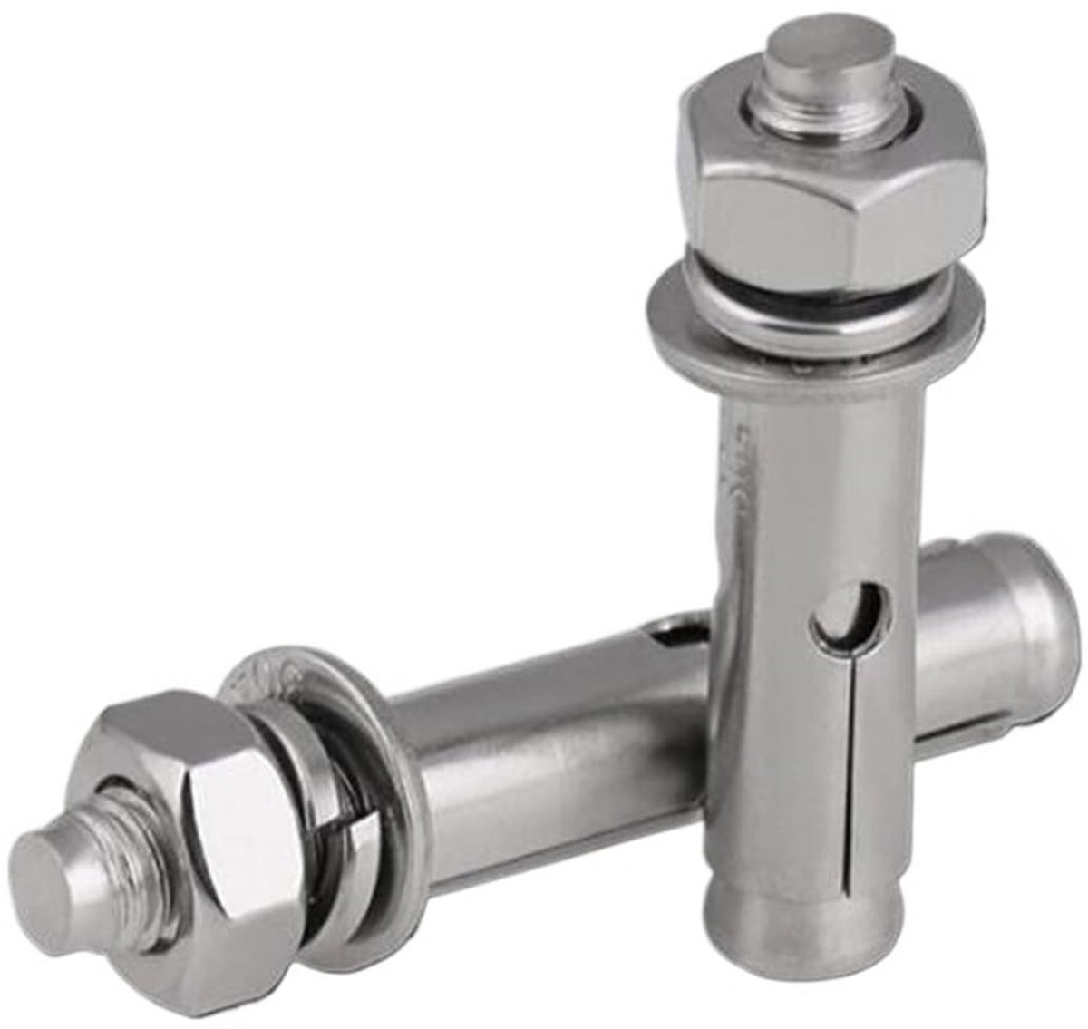 Ankerbouten met interne uitbreiding - Roestvrij staal M12x100
