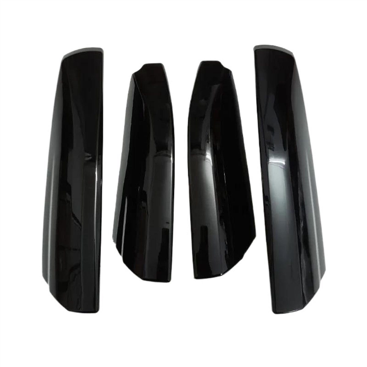 Dakkoffer Rail End Bescherming - 4 Stuks, Zwart