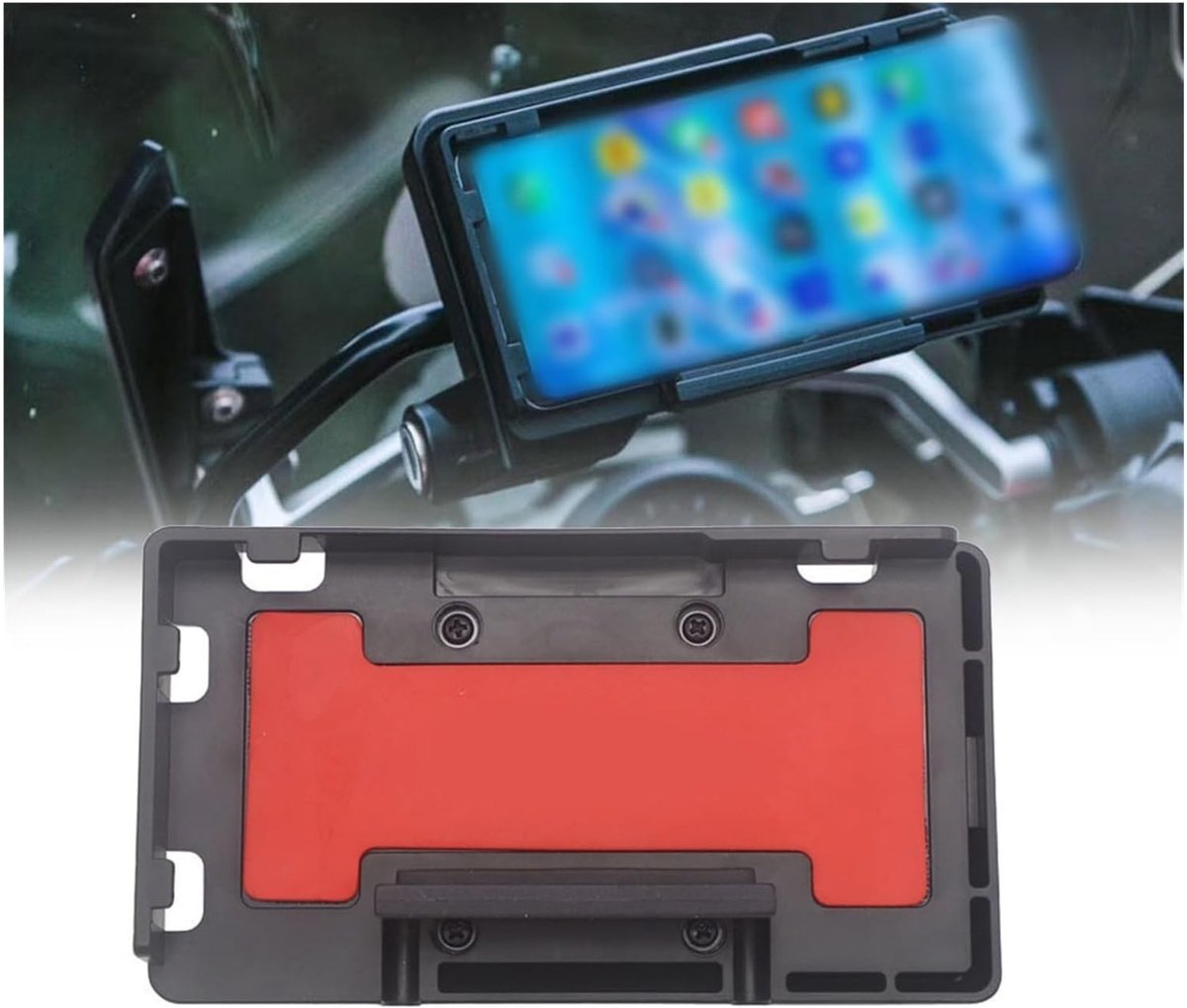Draadloze Oplader GPS-telefoon Navigatiebeugel voor Motorfiets