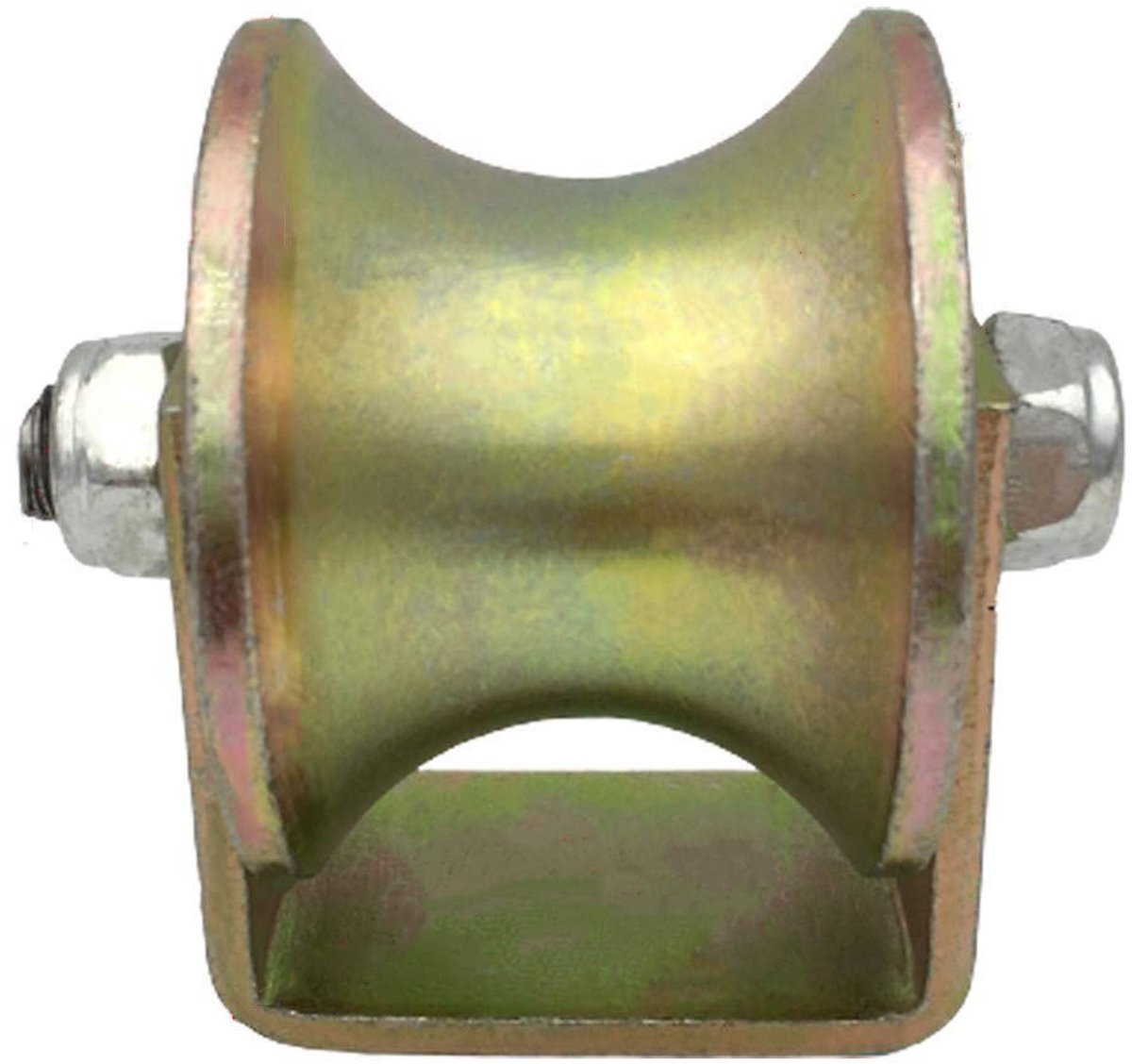 U Type Pulley Wheel - Voor Industriële Karren - 80 mm