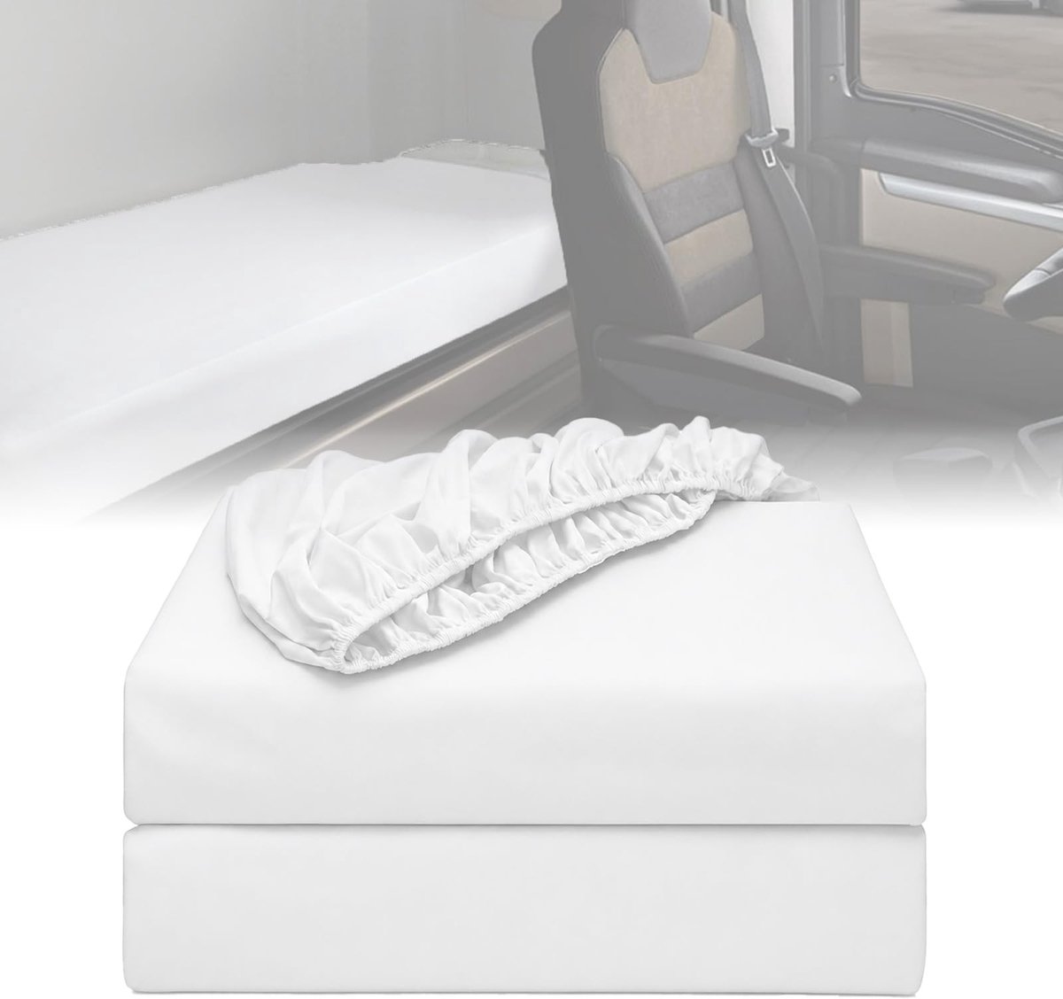 Fitted Sheet voor Trucks - 60-75 x 200 cm