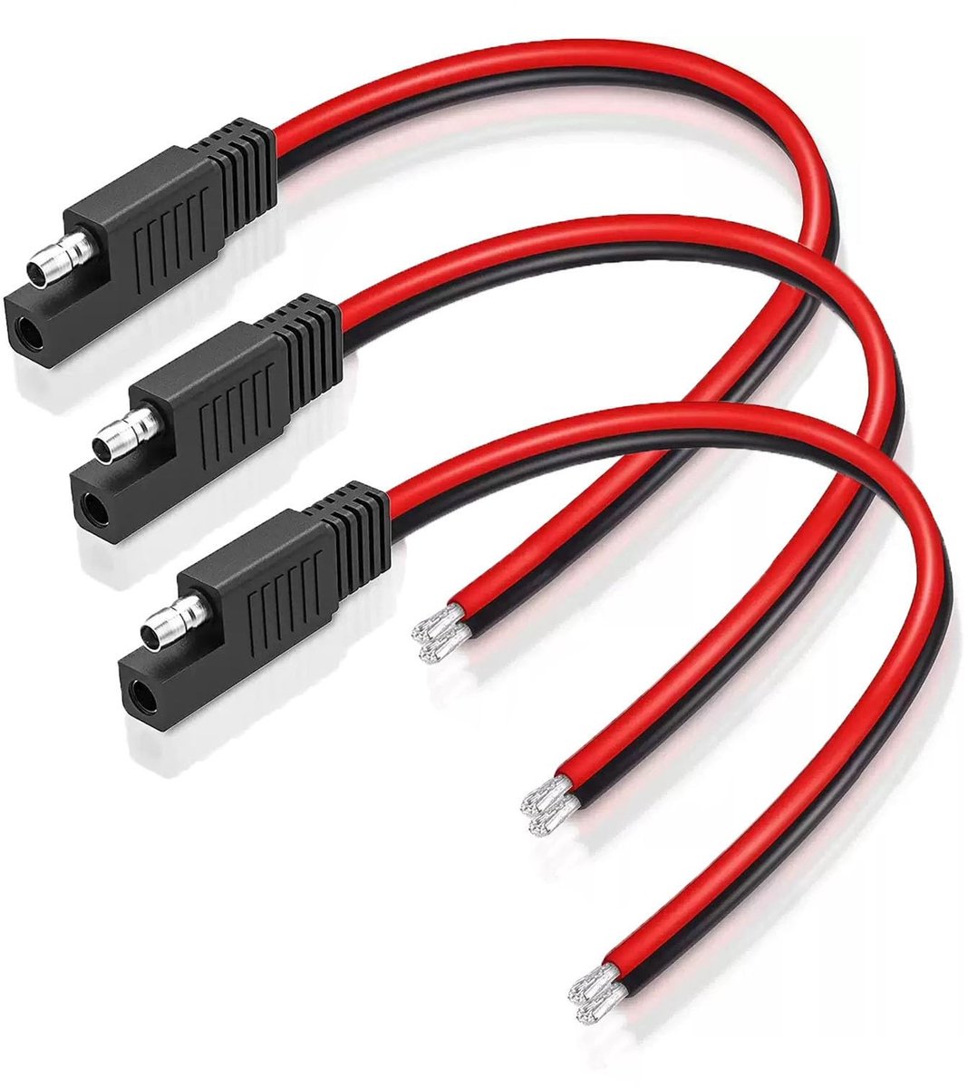 Power Car Extension Cable - 30 cm voor zonnepanelen en accu's