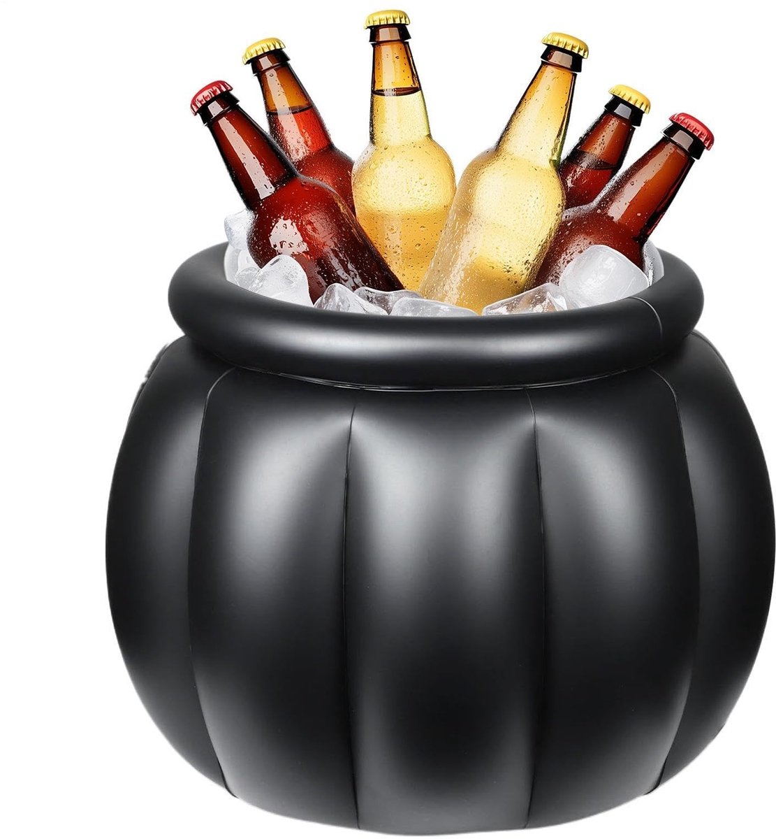 Opblaasbare Drank Koeler - Waterdicht - Zwart - 56x46 cm