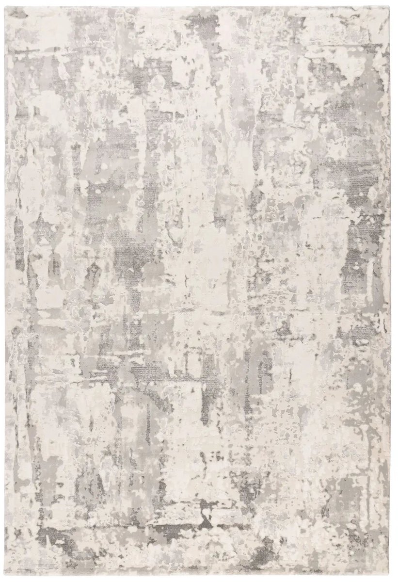 Dutch XXL Modern Vloerkleed | Tapijt | Tropez | Verweerd | Zilver | 200x290 cm