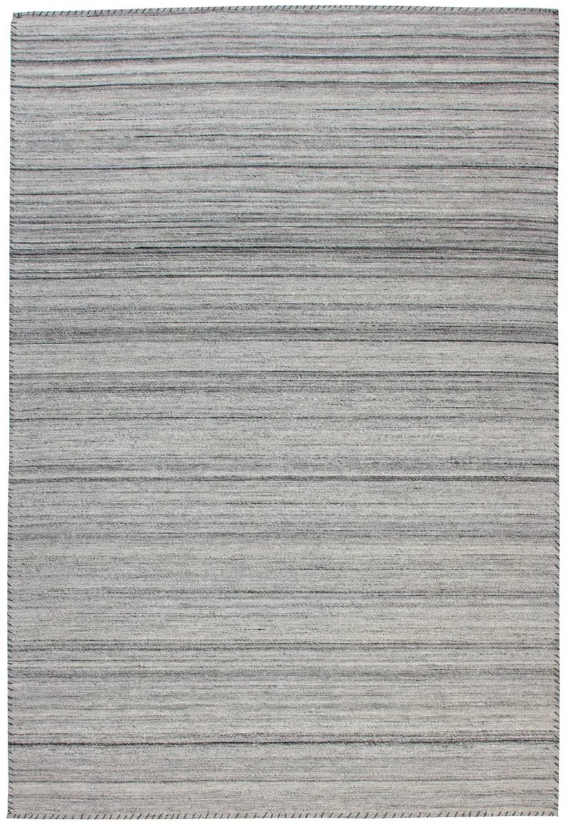 Dutch XXL Wollen Vloerkleed | Tapijt | Phoenix | Strepen | Grijs/Multi | 200x290 cm Grijs / Multi