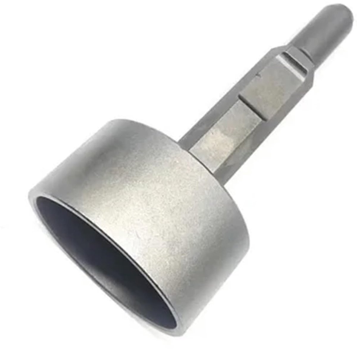 Tuin Grondstamper - Verbrede platte beitel - Heien hoofd 65mm