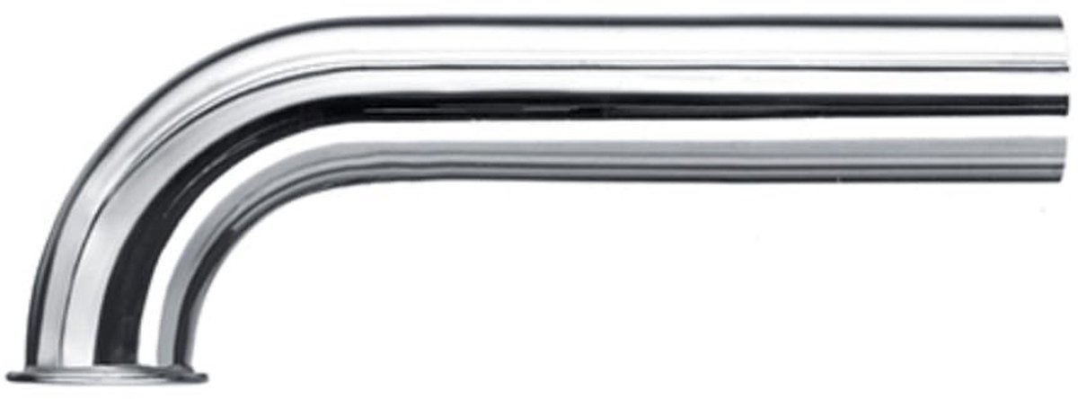 Afvoerslang voor siphon - 1 1/4 inch chroom