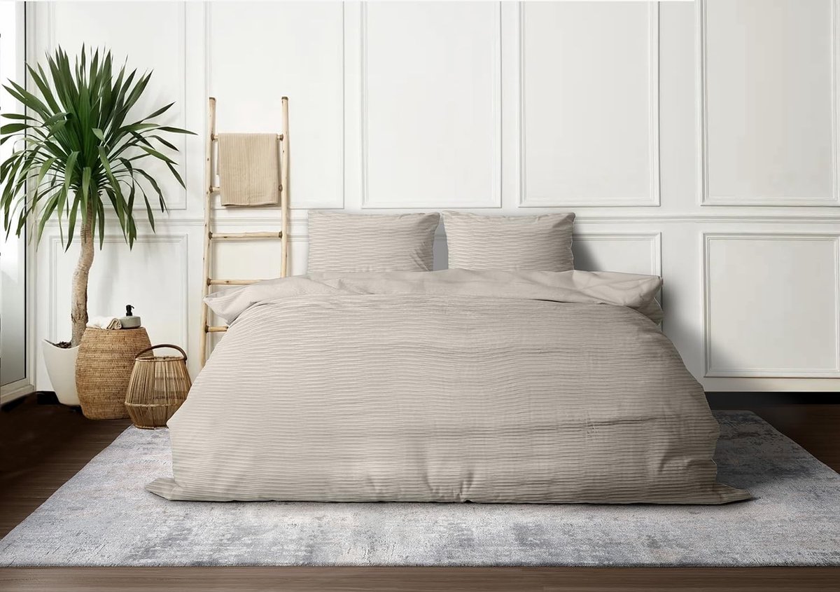Duvet Cover Micropercal - Sandy Beige 140x200/220 cm