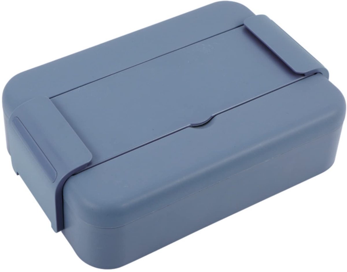 Lunchbox 1200 ml met 4 Vakken - Magnetronbestendig en Lekvrij