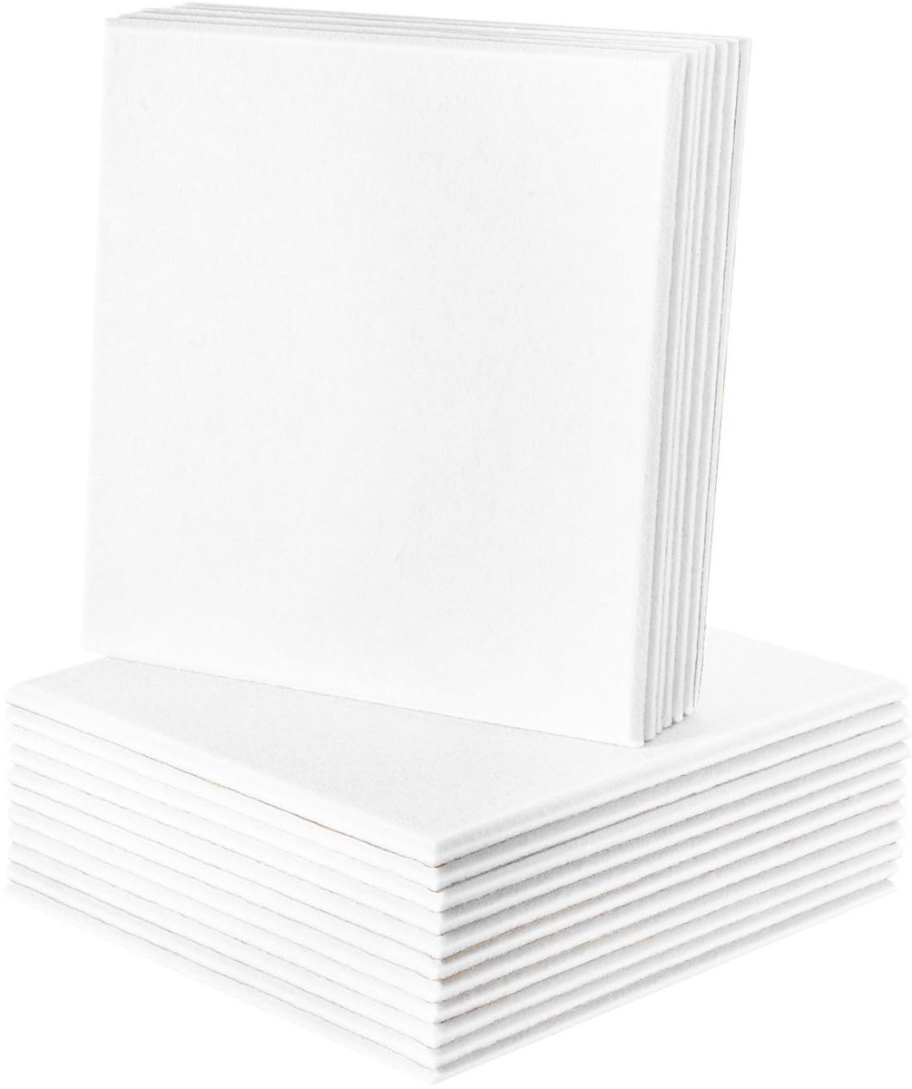 Akoestische panelen - Zelfklevend, 18 stuks, 30 x 30 cm voor geluidsisolatie