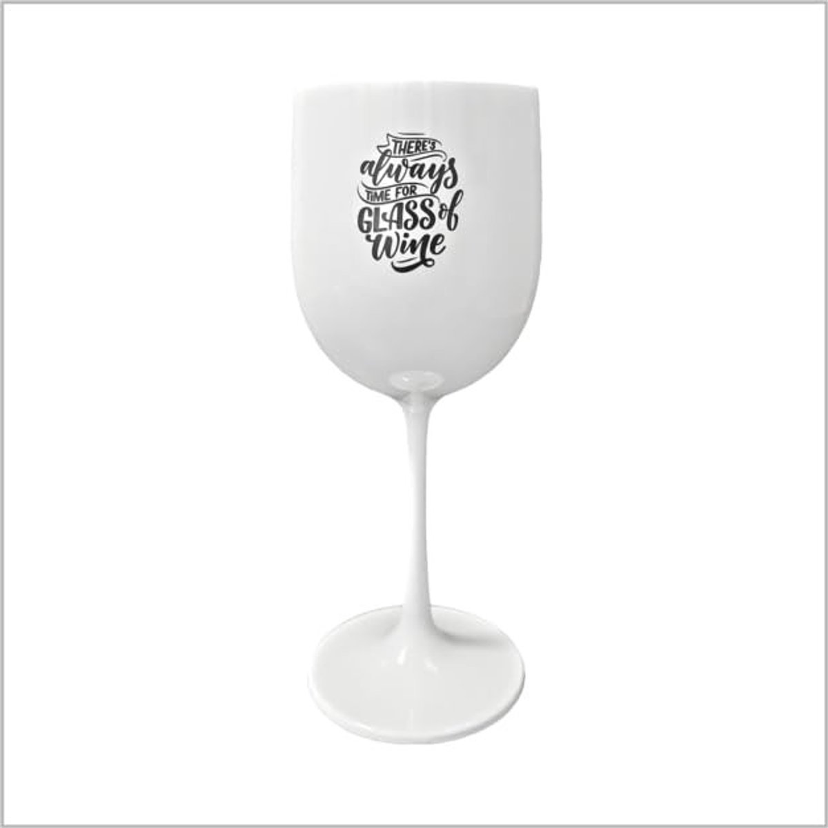 Onbreekbare Wijnglazen - Witte Kunststof - 48cl