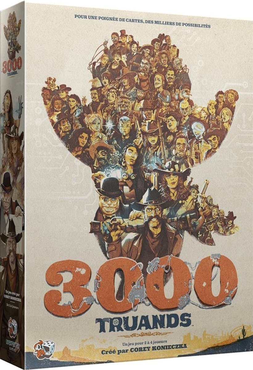Bordspel 3000 Truands - Strategie spel voor 2-4 spelers