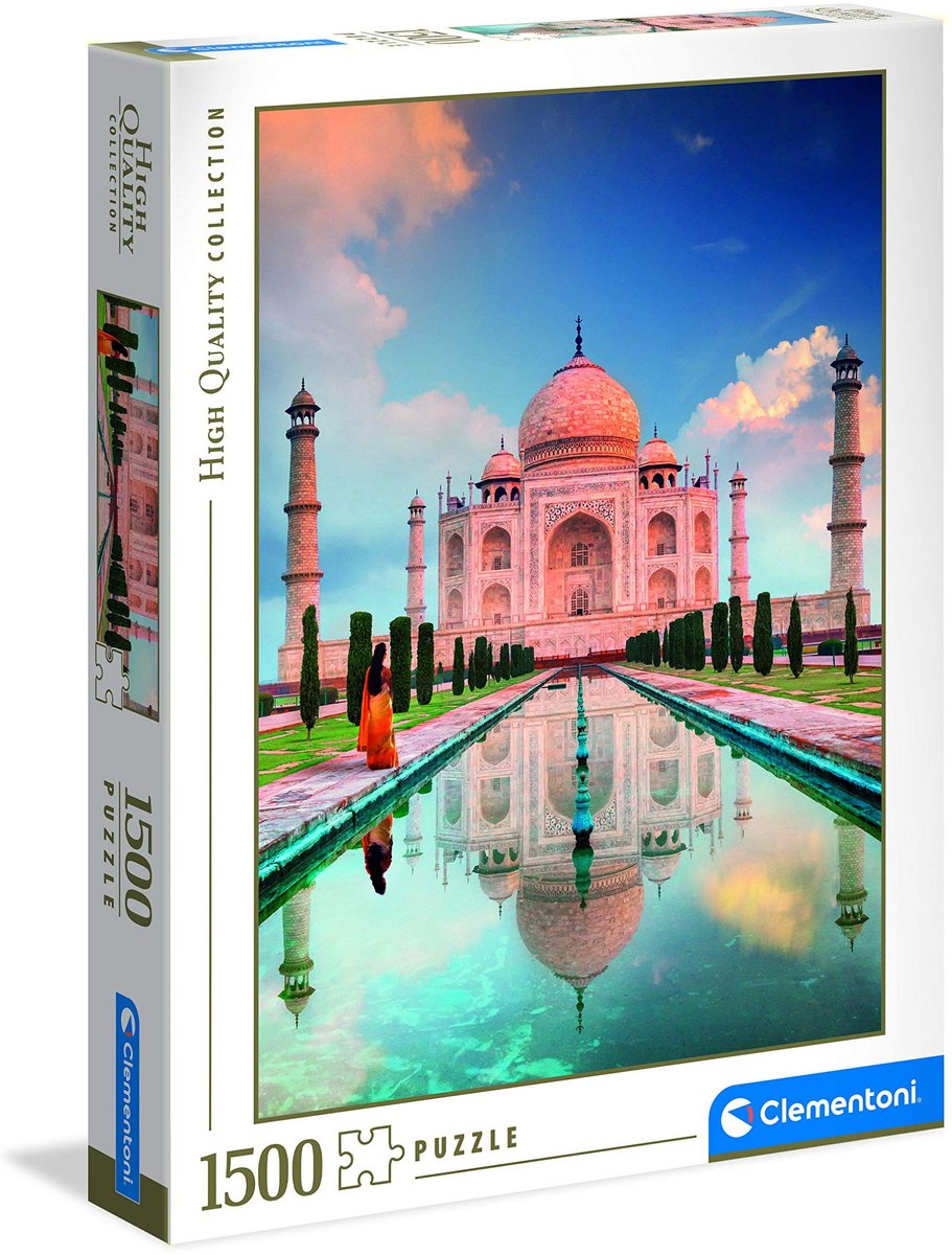 Puzzel 1500 Stukjes - Taj Mahal