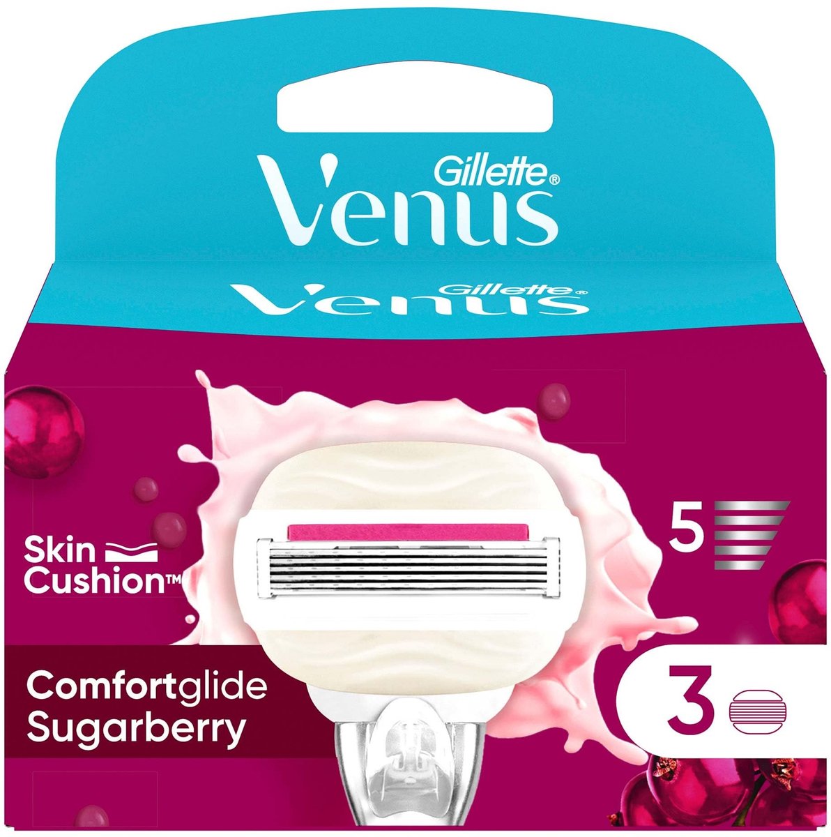 Scheermes voor Vrouwen - 5 Bladen en Vochtige Strips