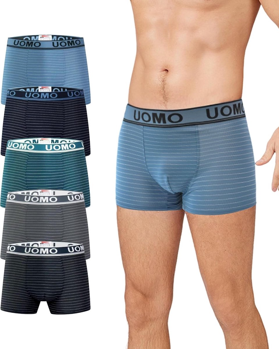 Zijdeachtige Microfibre Zwemshorts voor Mannen – Zachte Boxer Shorts, Vochtregulerend, Sneldrogend, Ideaal voor Strand en Zwembad