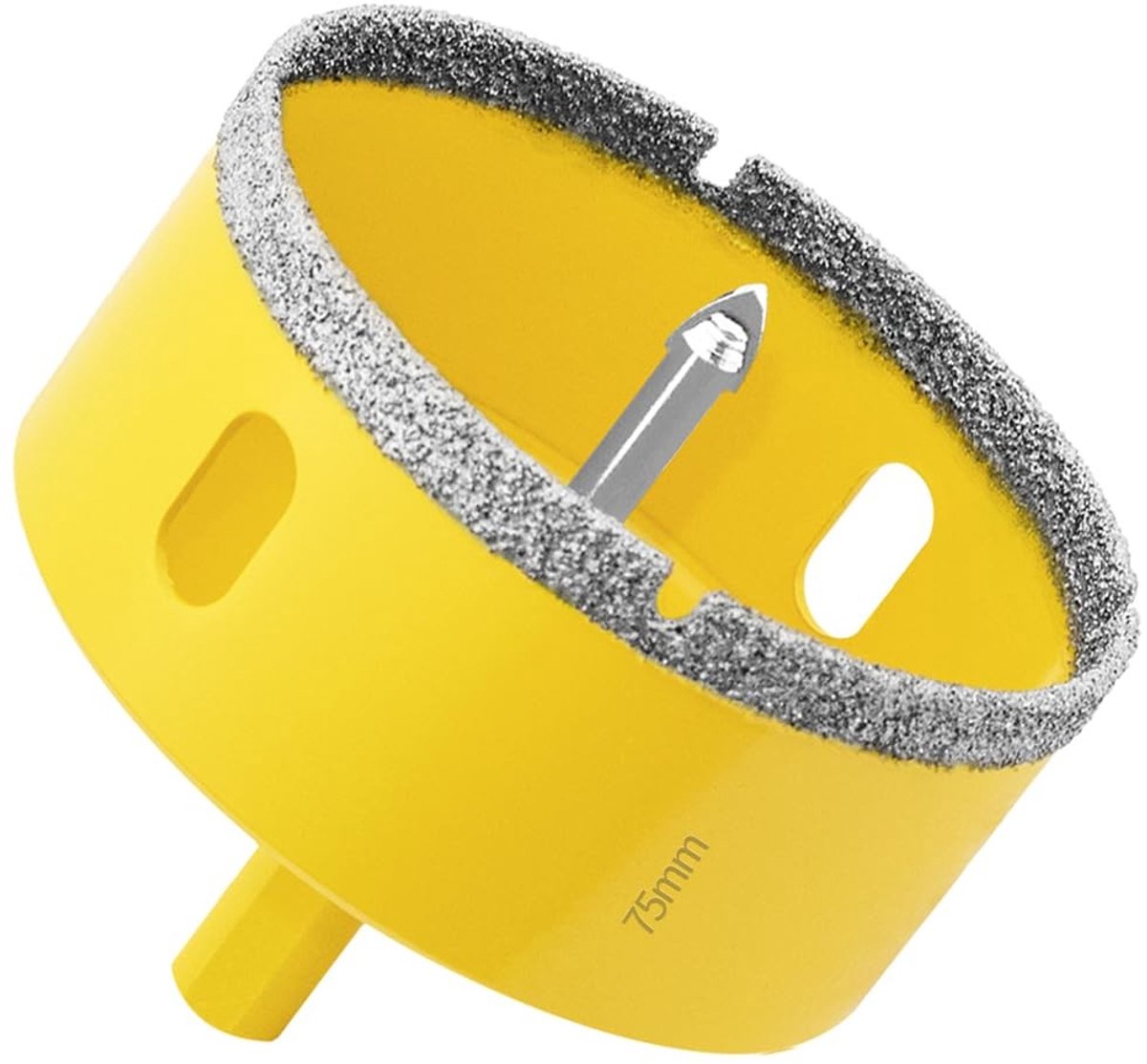 75mm Diamant Boorbit met Pilootboor - Voor Tegels en Glas