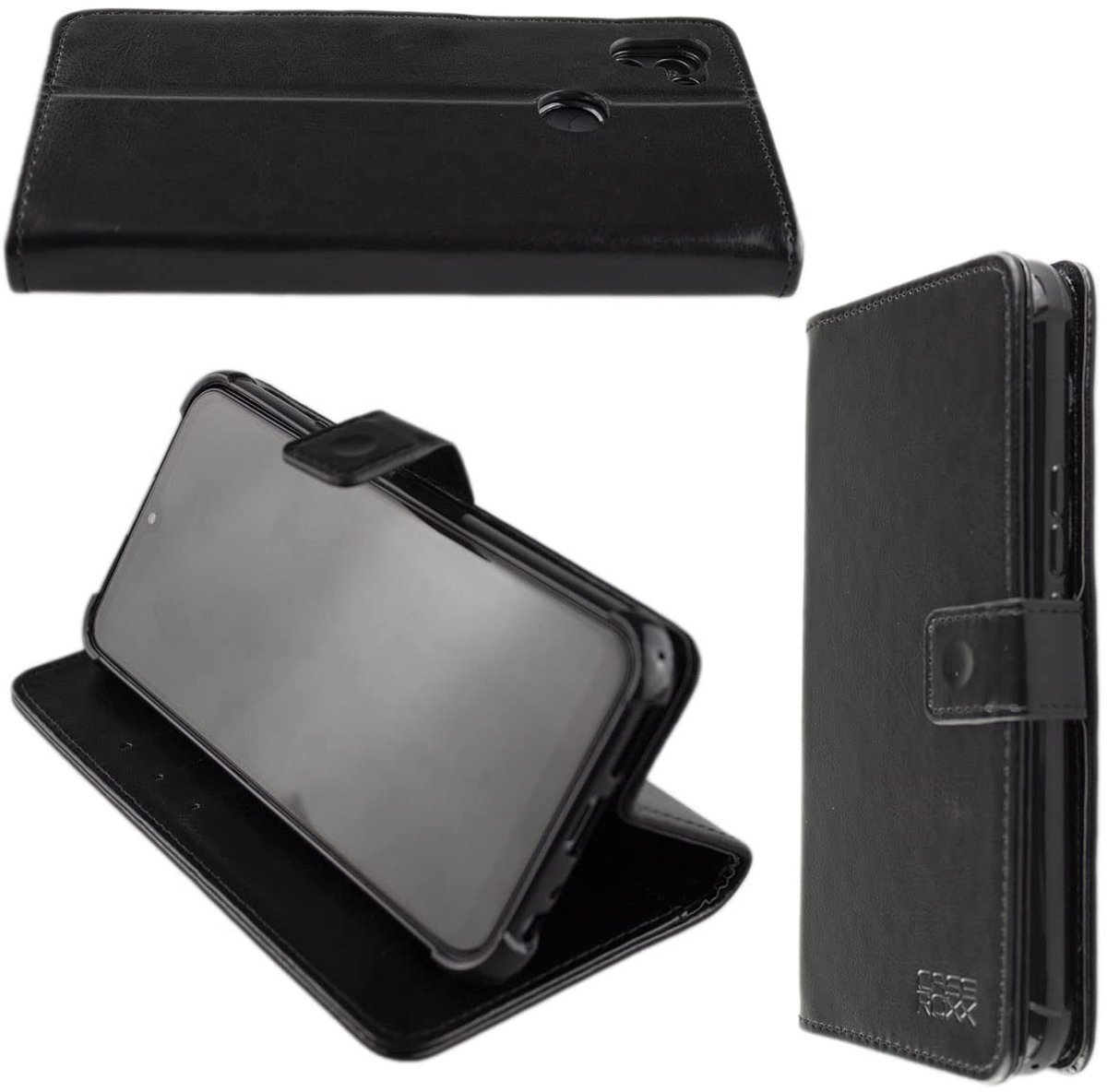 Bookstyle Hoes voor Gigaset GS5 - Zwart