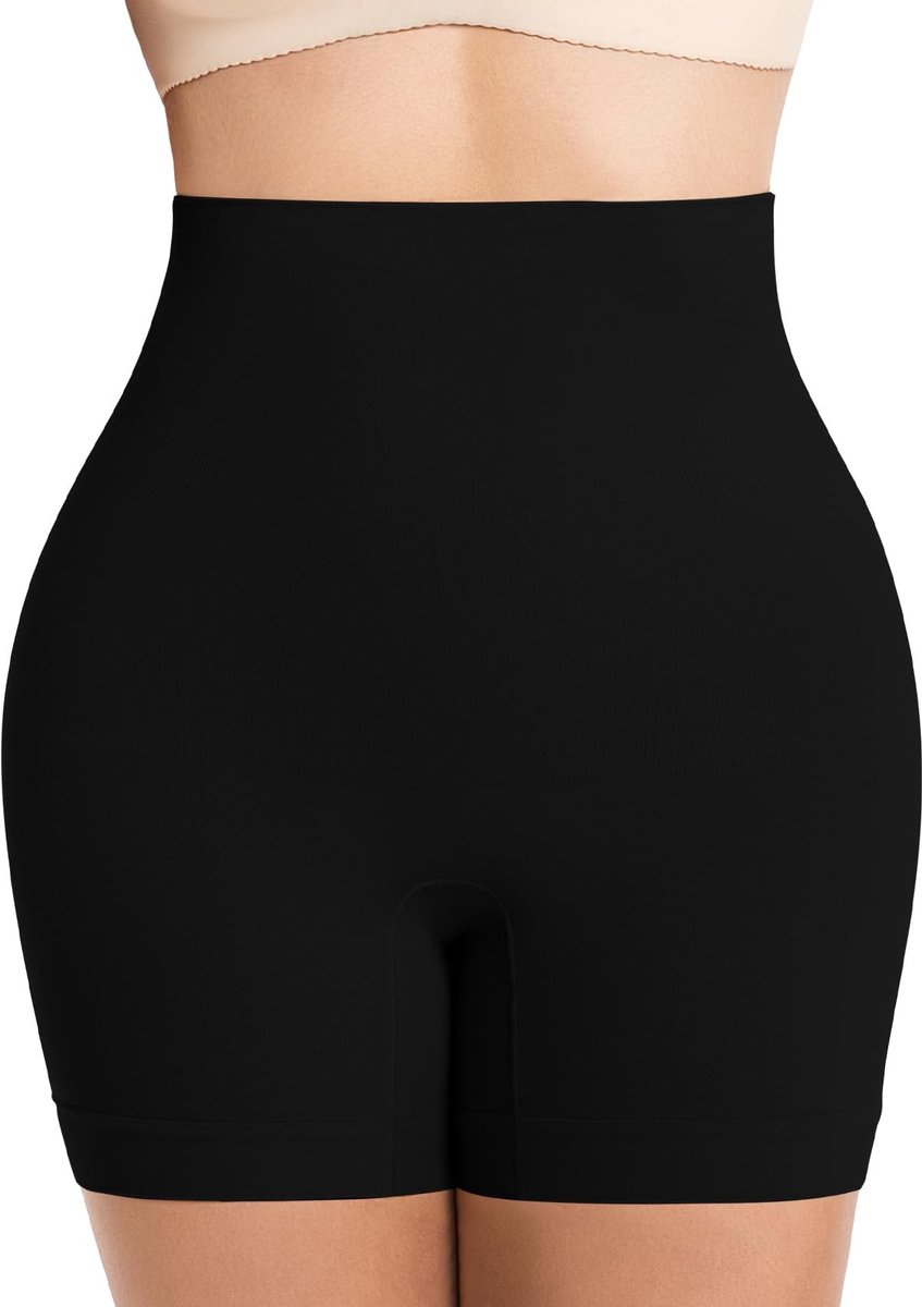 Shapewear Ondergoed voor Vrouwen - Hoge Taille, Tummy Control - Zwart