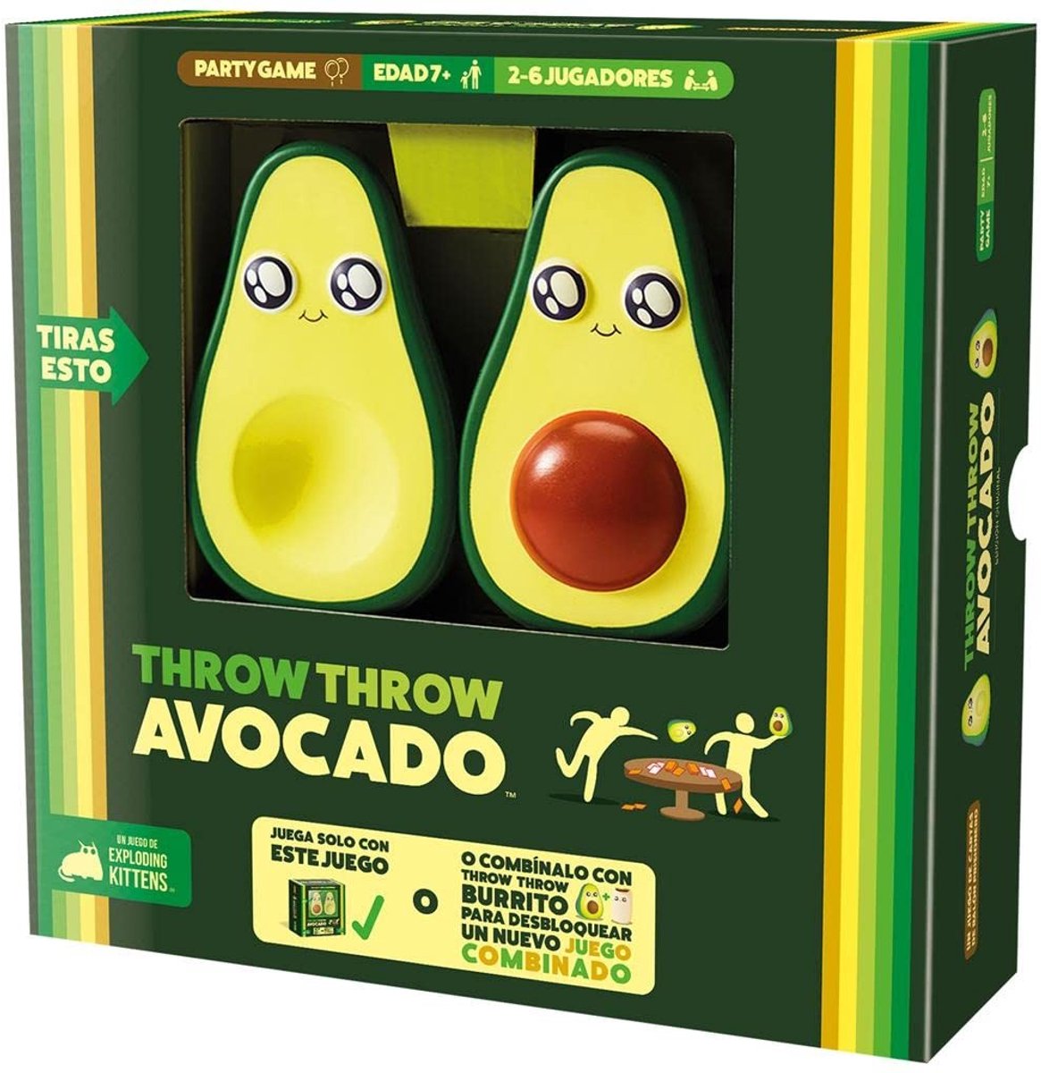 Avocado Gooi Spel - Kaartspel voor 2 tot 6 Spelers