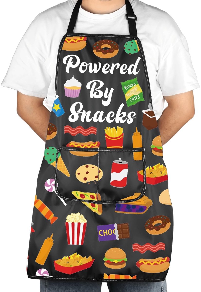 Keuken Schort met Zak - Leuk Ontwerp voor Bakkers