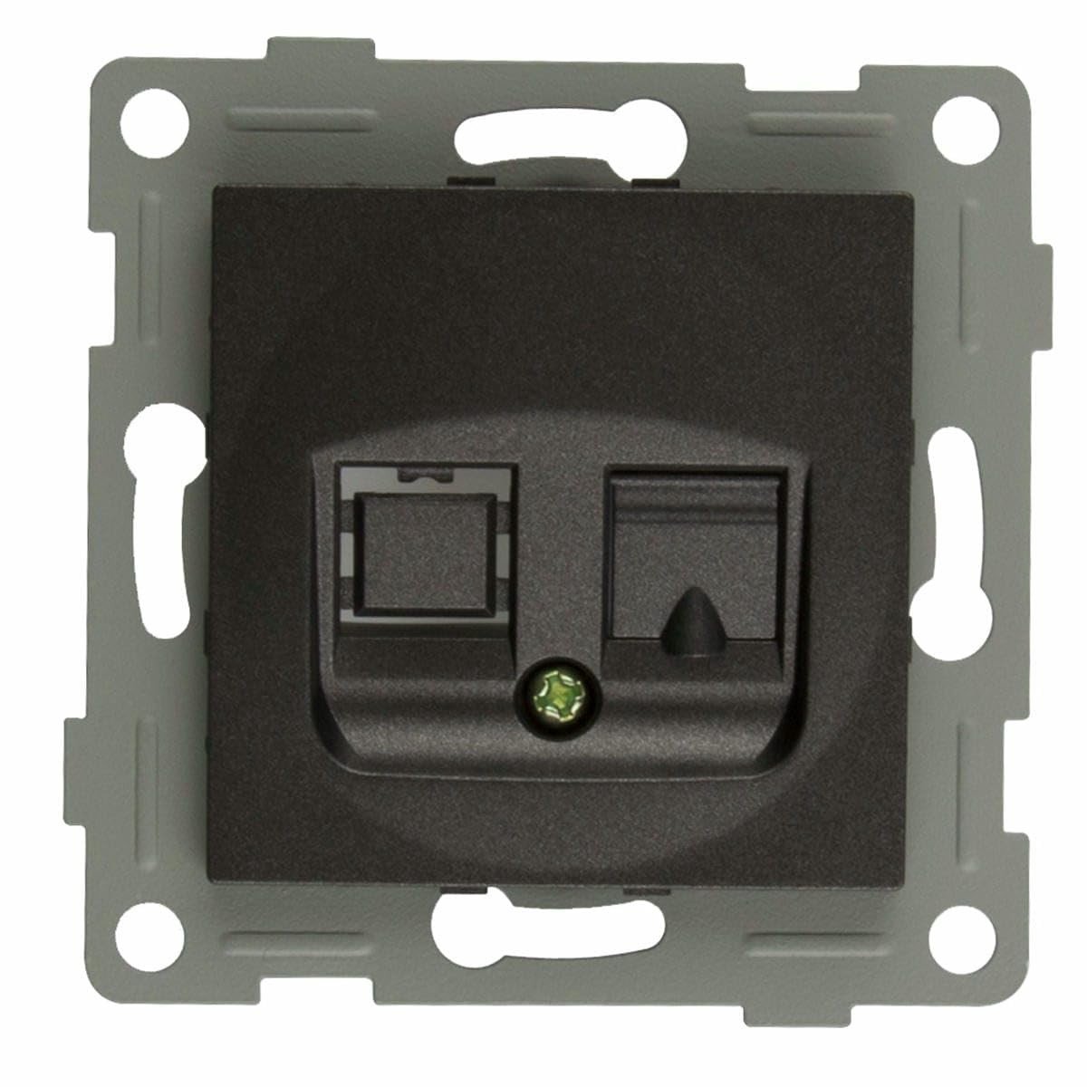 RJ45 Inbouwstekker - Elegant Design voor Netwerken