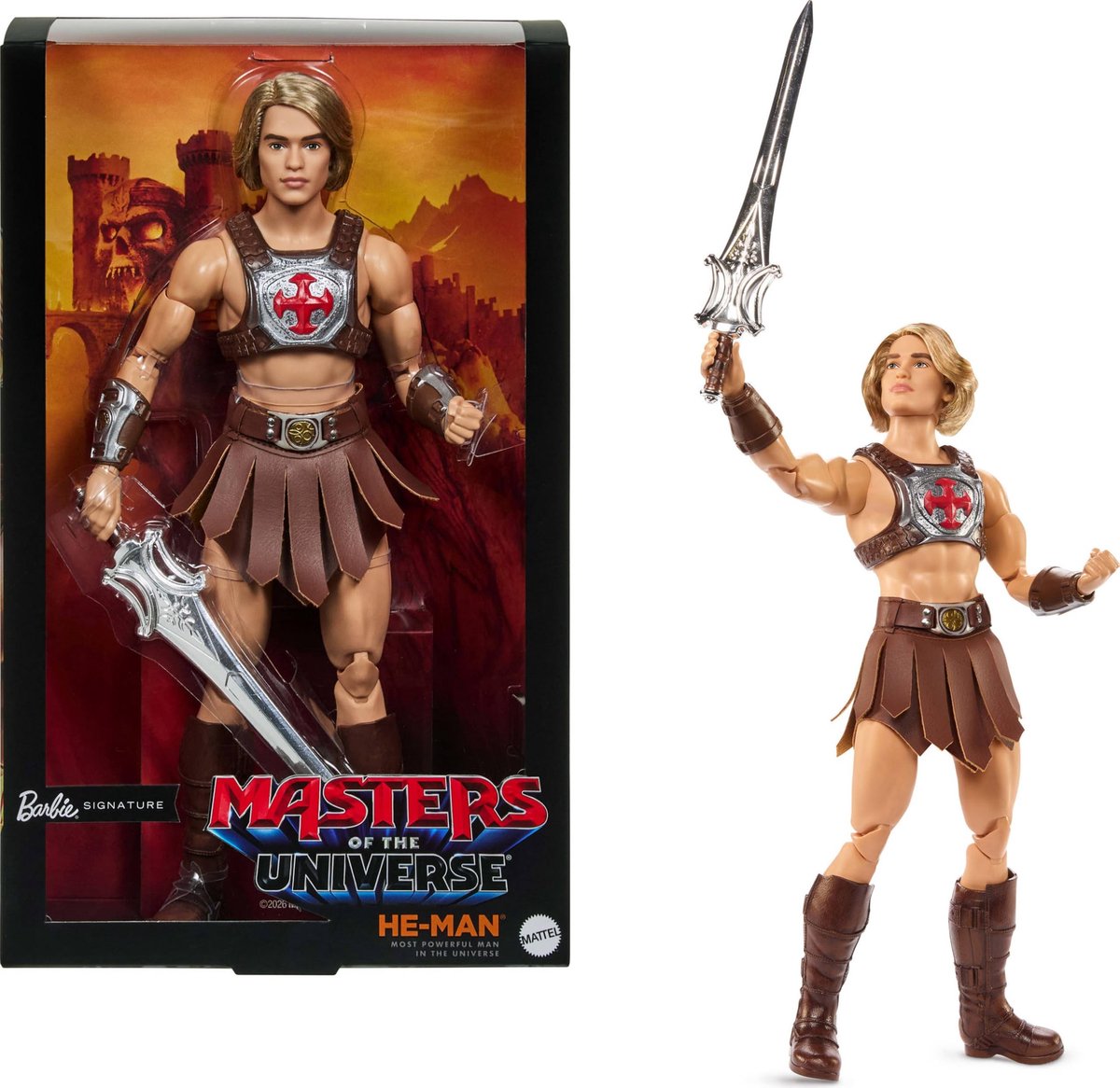 He-Man Verzamelpop - Inclusief Stand en Displayverpakking - Motu Film Thema