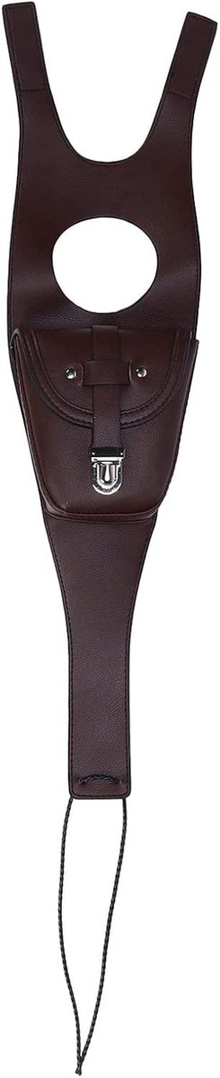 Motorfiets Accessoire: Kunstlederen Telefoon Wallet en Opslag, Brandstoftank Zadel Tas, Luggage Pack met Telefoon Pouch (Donkerbruin) - Ideaal voor Reizen en Onderweg