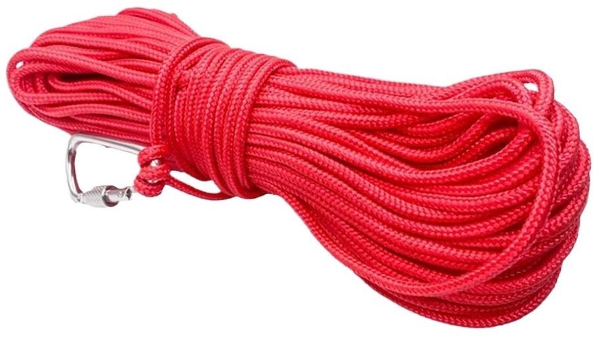 Multifunctionele waslijn - Gevlochten polyester - 4 mm