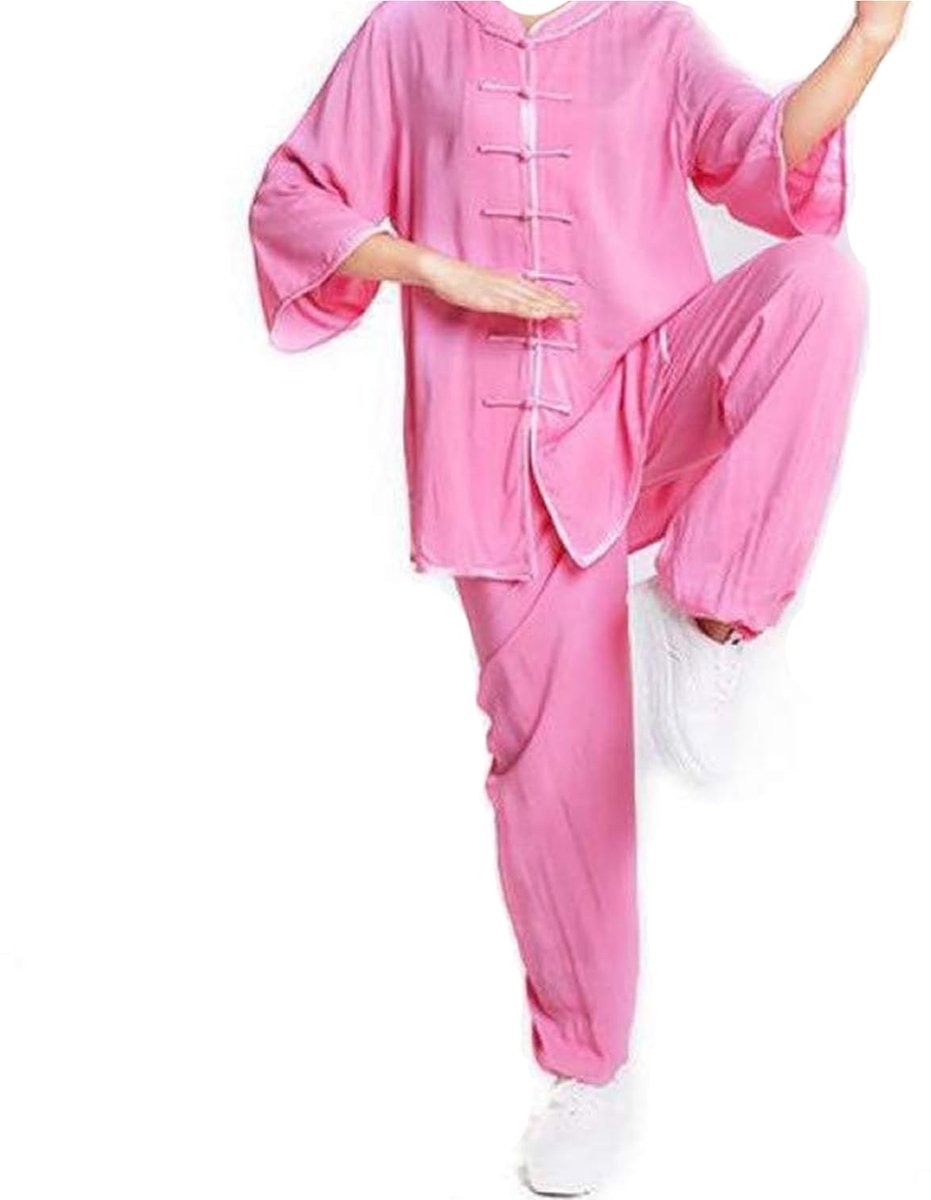 Tai Chi Uniform - Ademend en Zacht, Mouwloos, Maat L