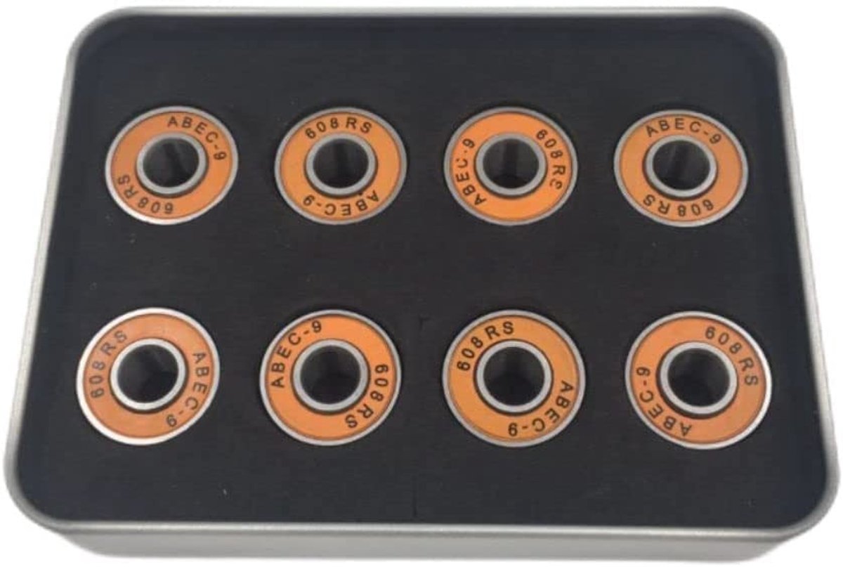 Skateboard Lagers - 8PCS ABEC-9 Gelegeerd Staal