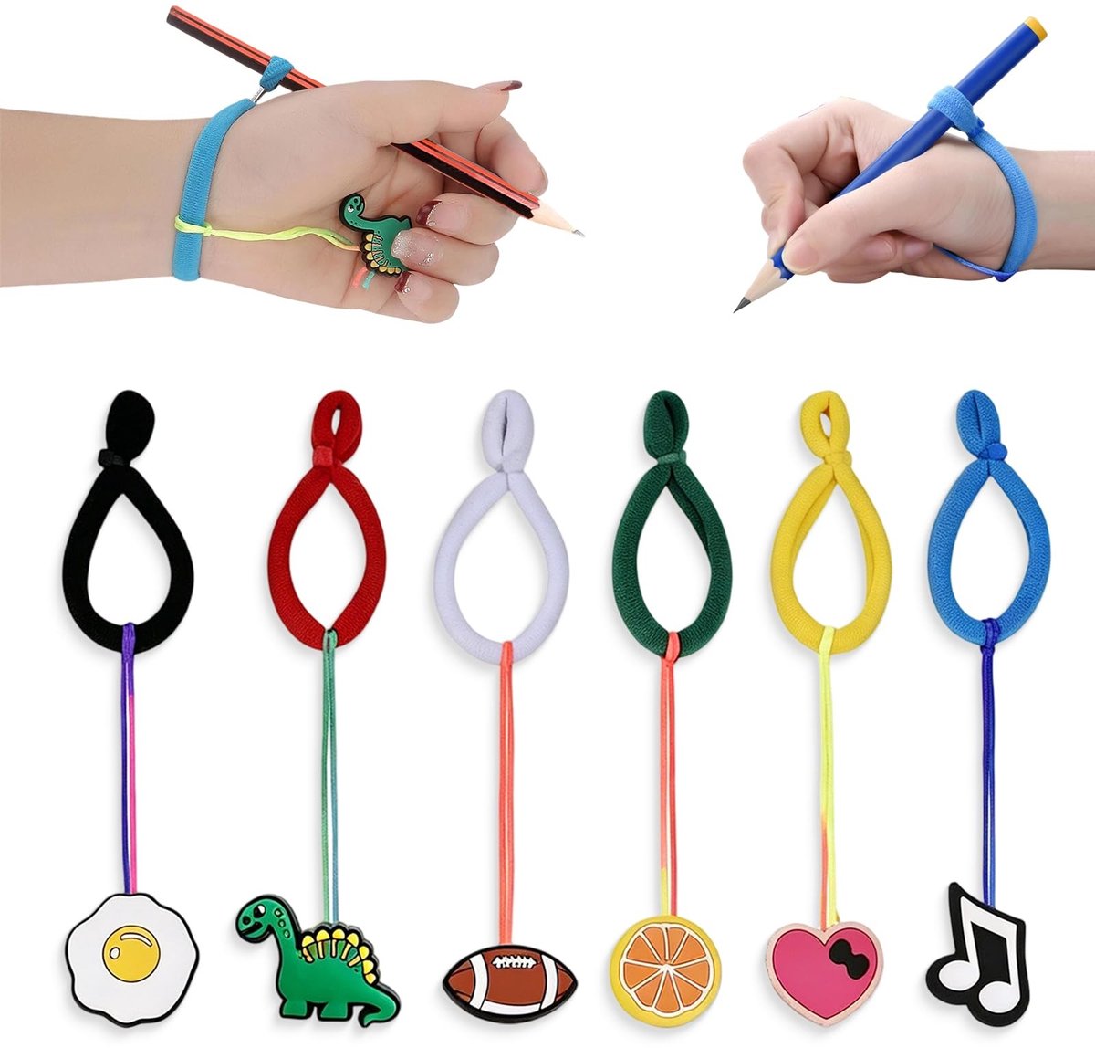 Siliconen Penhandvatten - Ergonomisch Dinosaurusthema - 6 Kleuren