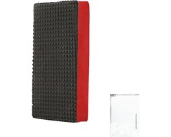 Auto Klei Handdoek - Microvezel Doek - Auto Reinigen - Verwijdert Verontreinigingen - 20x20cm - Rood
