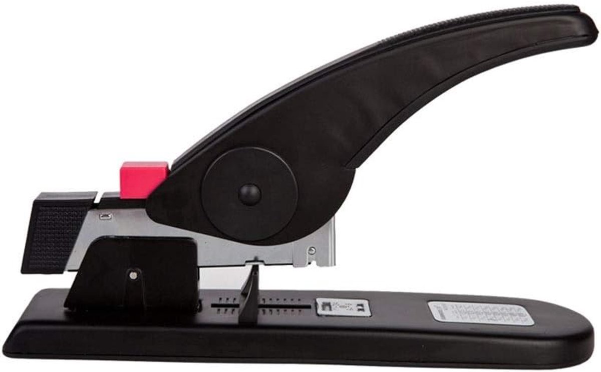 Nietmachine - Papiernieter Bureaunietmachine - Papier Verbinding - Arbeidsbesparend Design - 308 mm - Zwart
