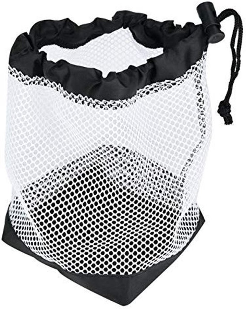 Dailygoods- Golfbalzak Hoogwaardig Nylon - Opbergzak voor 36 Golfballen - Draagbaar