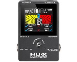 NUX NMT-1 Multi Tester 4-in-1 Kabeltester en Pedal Tuner Stemapparaat