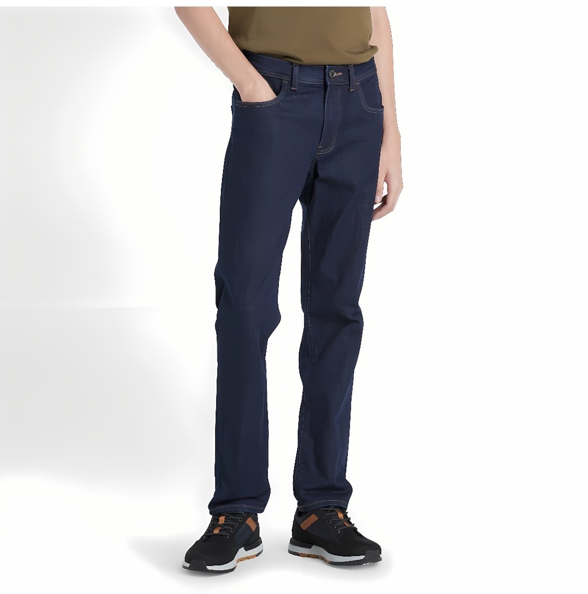 Timberland stretchdenim broek slim fit 0A2BUH Rinse Wash-W34-L34 Rinsewash